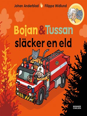 cover image of Bojan och Tussan släcker en eld